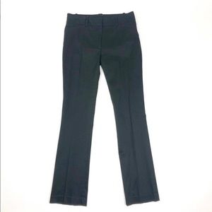 Zara Basic Mid-Rise Straight Leg Trousers. Casual or Workwear Pants. Black
